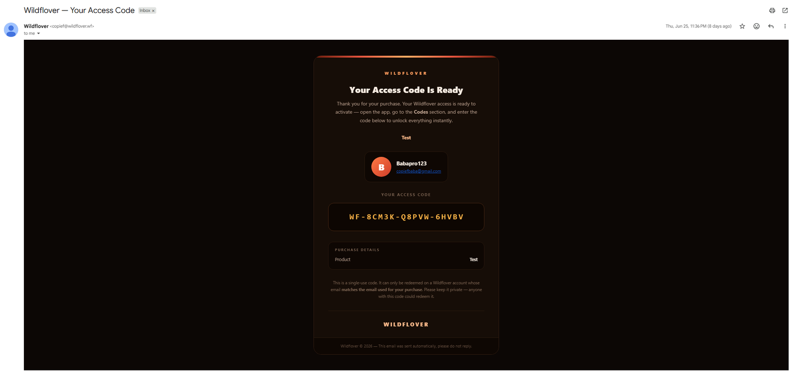 Get Your Access Code